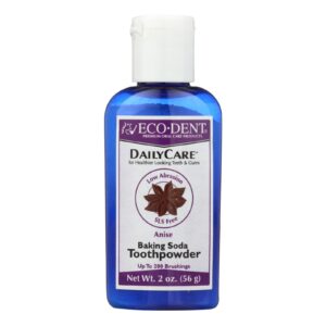Eco-dent Toothpowder Daily Care - Anise - 2 Oz