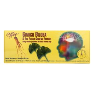 Prince Of Peace Ginkgo Biloba And Red Panax Ginseng Extract - 1 Vial