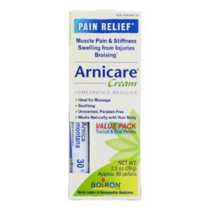 Boiron - Arnicare Cream Value Pack With 30 C Blue Tube - 2.5 Oz