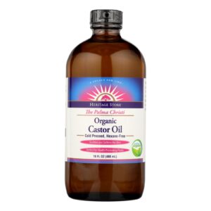 Heritage Store Herit Castor Oil - 16 Fl Oz