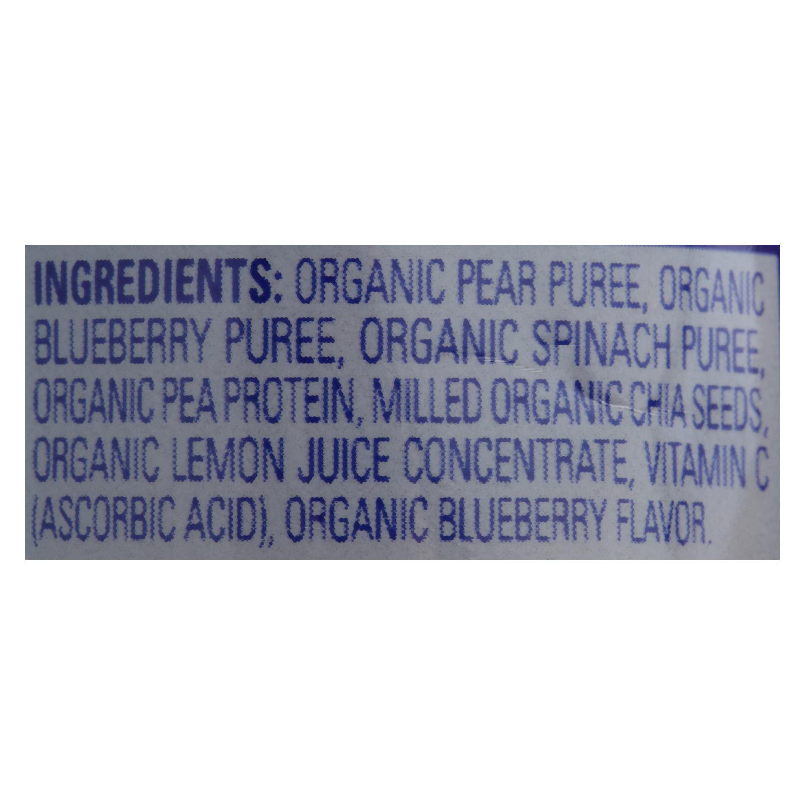 Happy Tot Toddler Food - Organic - Fiber And Protein - Stage 4 - Pear Blueberry And Spinach - 4 Oz - Case Of 16 - Image 4