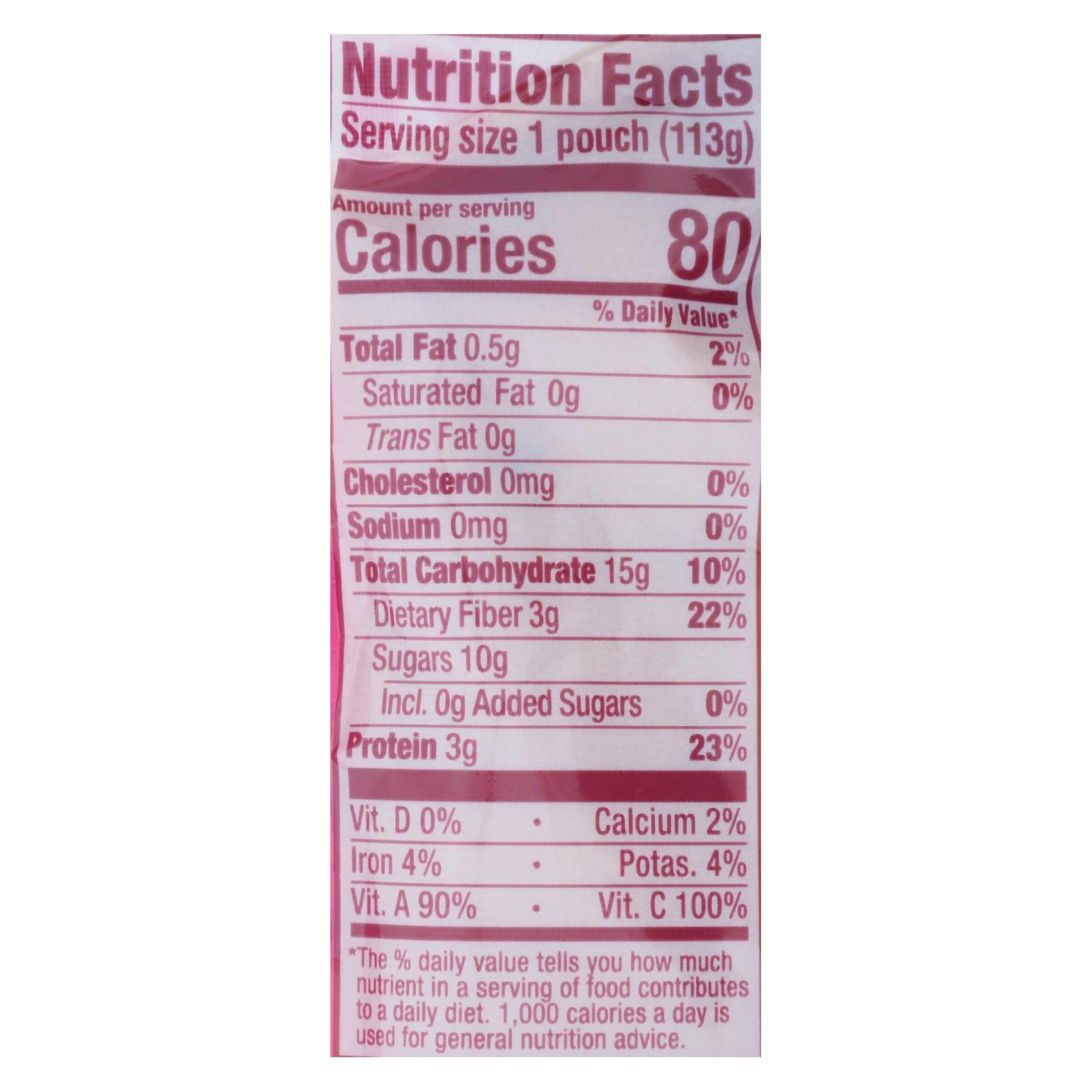 Happy Tot Toddler Food - Organic - Fiber And Protein - Stage 4 - Pear Raspberry Butternut Squash And Carrot - 4 Oz - Case Of 16 - Image 3