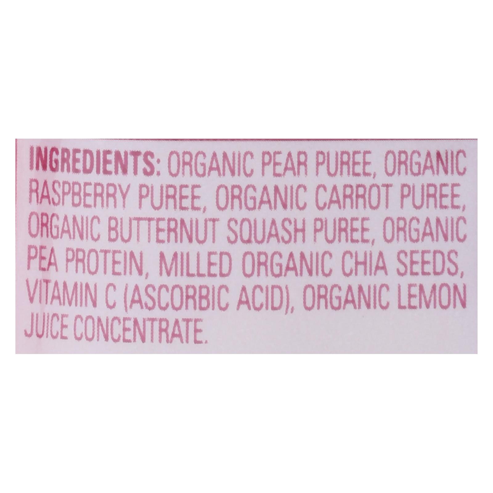 Happy Tot Toddler Food - Organic - Fiber And Protein - Stage 4 - Pear Raspberry Butternut Squash And Carrot - 4 Oz - Case Of 16 - Image 2