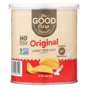 The Good Crisp Company Potato Crisps - Original - Case Of 12 - 1.6 Oz