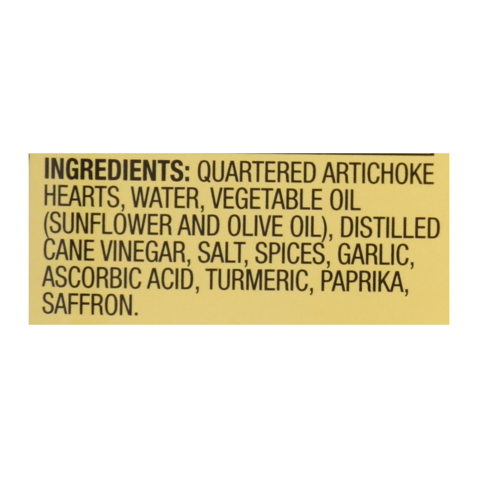 Reese Marinated Artichoke Hearts - Quartered - Case Of 12 - 12 Oz. - Image 3