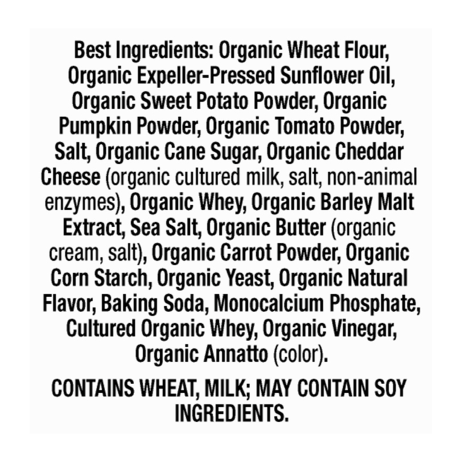 Annie's Homegrown - Crckr Chdr & Hid Veg - Case Of 12-7.5 Oz - Image 3