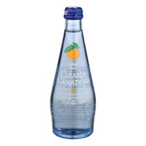 Clearly Canadian - Sparkling Water Orchard Peach - Case Of 12-11 Fz