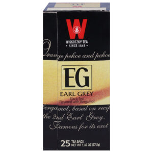 Wissotzky - Tea Earl Gray Black - Case Of 12 - 25 Bag