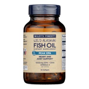 Wiley's Finest - Fish Oil Peak Epa - 1 Each-60 Sgel