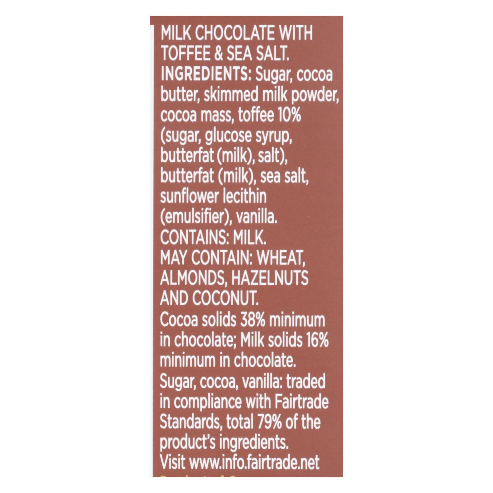 Divine - Bar Chocolate Milk Toff-ssalt - Case Of 12 - 3 Oz - Image 3