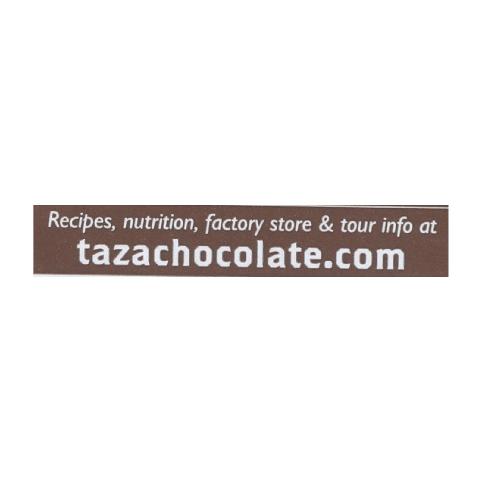 Taza Chocolate Organic Chocolate Mexicano Discs - Super Dark - Case Of 12 - 2.7 Oz. - Image 3