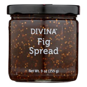 Divina - Spread - Fig - Case Of 12 - 9 Oz