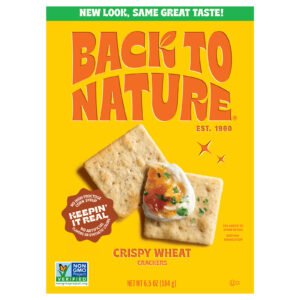 Back To Nature - Crackers Crispy Wheat - Cs Of 6-6.5 Oz