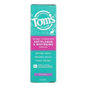 Tom's Of Maine - Tp A-p T-c Whtng Fennel - Cs Of 6-4.5 Oz