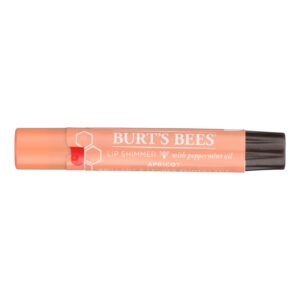 Burts Bees - Lip Shimmer - Apricot - Case Of 4 - 0.09 Oz