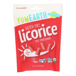Yumearth - Licorice Og2 Pomegranate - Cs Of 6-5 Oz