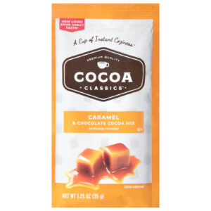 Cocoa Classics - Cocoa Packet Choc Caramel - Cs Of 12-1.25 Oz