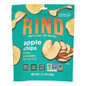 Rind Snacks - Fruit Chips Apple - Cs Of 6-2.7 Oz
