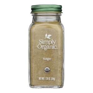 Simply Organic - Sage Og2 Ground - Cs Of 6-1.2 Oz