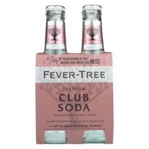 Fever - Tree Spring Soda Water - Soda Water - Case Of 6 - 6.8 Fl Oz.