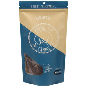 Winnie Lou The Canine Co - Dog Treat Jerky Elk - Cs Of 6-2.5 Oz