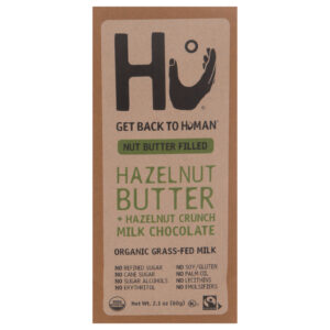 Hu - Milk Choc Bar Og2 Hzlnt - Cs Of 6-2.1 Oz