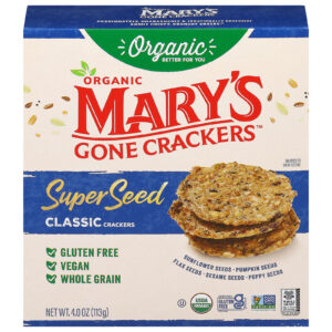 Mary's Gone Crackers - Crcker Og2 Spr Sd Clsc - Cs Of 6-4 Oz
