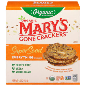 Mary's Gone Crackers - Crckr Og2 Spr Sd Evrythng - Cs Of 6-4 Oz