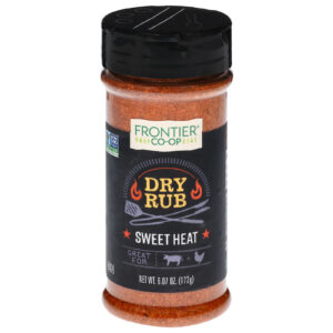 Frontier Natural Products Coop - Rub Dry Sweet Heat - Ea Of 1-6.07 Oz