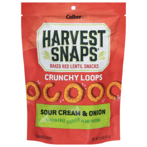 Harvest Snaps - Crunch Loops Scrm Onion - Cs Of 12-2.5 Oz