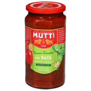 Mutti - Sauce Pasta Tomato Basil - Cs Of 6-24 Fz
