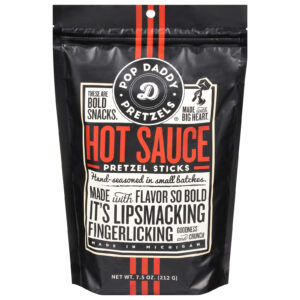 Pop Daddy - Pretzel Sticks Hot Sauce - Cs Of 12-7.5 Oz