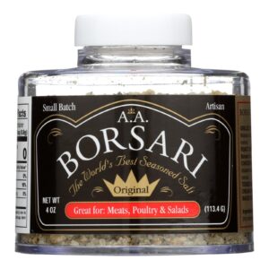 Borsari - Seasoning Salt Original - Case Of 6-4 Oz