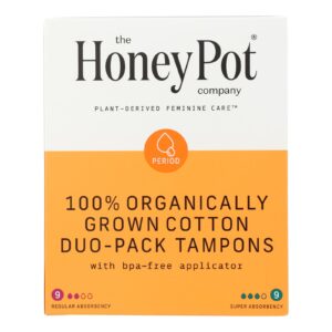 The Honey Pot - Tampon Duo-pck App Unscnt - Ea Of 1-18 Ct