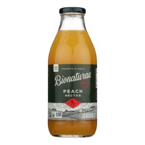 Bionaturae Fruit Nectar - Orangic - Peach - 25.4 Oz - Case Of 6