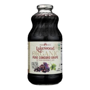 Lakewood - Organic Juice - Concord Grape - Case Of 6 - 32 Fl Oz.