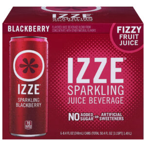 Izze - Can Sparkling Blackberry - Cs Of 4-6-8.4 Fz