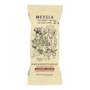 Mezcla - Bar Spanish Alm Btr Choc - Cs Of 12-1.4 Oz