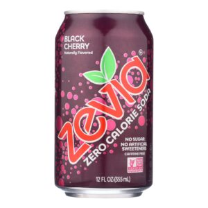 Zevia - Soda Blk Cherry Zero Cal - Cs Of 4-6-12 Fz