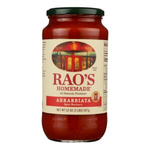 Rao's Homemade Arrabbiata Fra Diavolo Sauce - Hot - Case Of 6 - 32 Oz