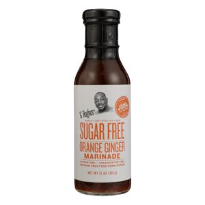 G Hughes - Marinade Orange Ginger Sugar Free - Case Of 6 - 13 Oz