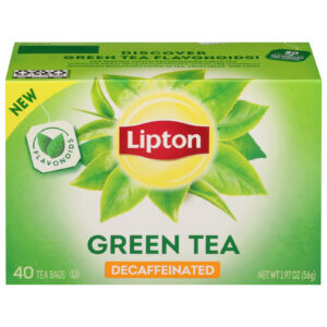Lipton - Tea Green Decaffeinated - Cs Of 6-40 Ct