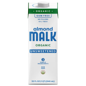 Malk - Almond Milk Og2 Unsweet - Cs Of 12-32 Fz