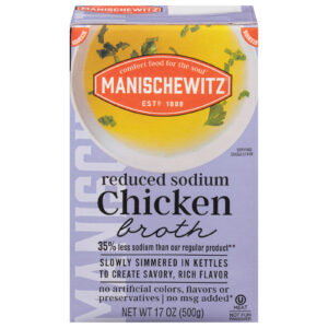 Manischewitz - Broth Chkn Low Sdm Asptc - Cs Of 12-17 Fz
