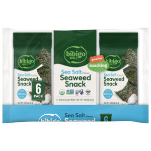 Bibigo - Seaweed Og2 Snack Sea Slt - Cs Of 6-6-.16 Oz
