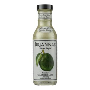 Brianna's - Salad Dressing - Creamy Cilantro Lime - Case Of 6 - 12 Oz.