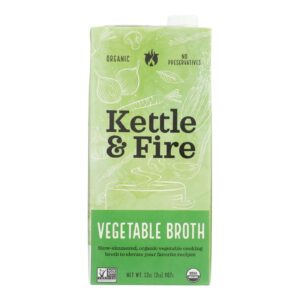 Kettle And Fire - Broth Og2 Vegetable - Cs Of 8-32 Oz