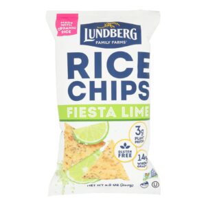 Lundberg Family Farms - Rice Chips Og3 Fiesta Lim - Cs Of 6-5.5 Oz