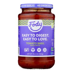 Fody Food Co. Pasta Sauce - Case Of 6 - 19.4 Oz