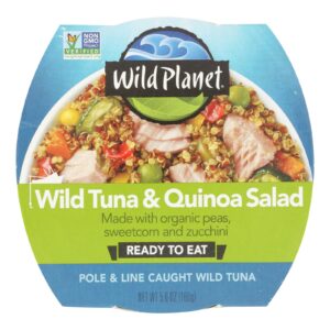Wild Planet - Salad Wild Tuna Quinoa - Cs Of 9-5.6 Oz